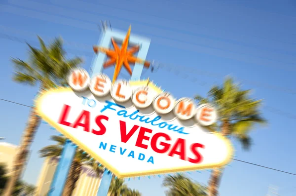 Välkommen till fabulous las vegas — Stockfoto