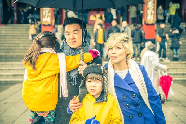 Japanse familie — Stockfoto