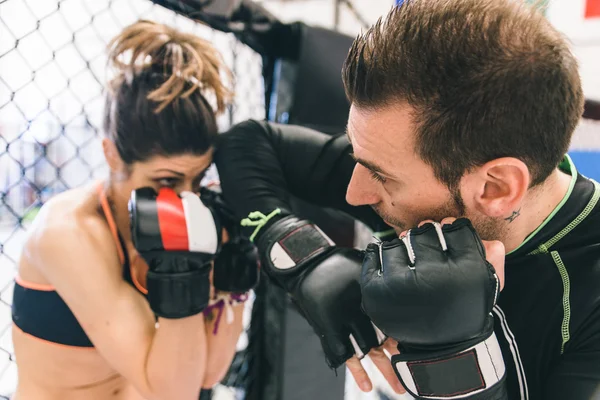 MMA eğitim — Stok fotoğraf