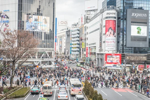 Tokyo Shibuya negyed — Stock Fotó