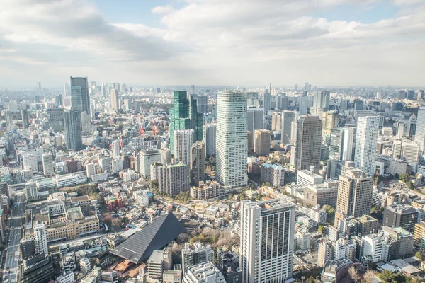 Tokyo Luchtfoto uitzicht vanaf de toren — Stockfoto