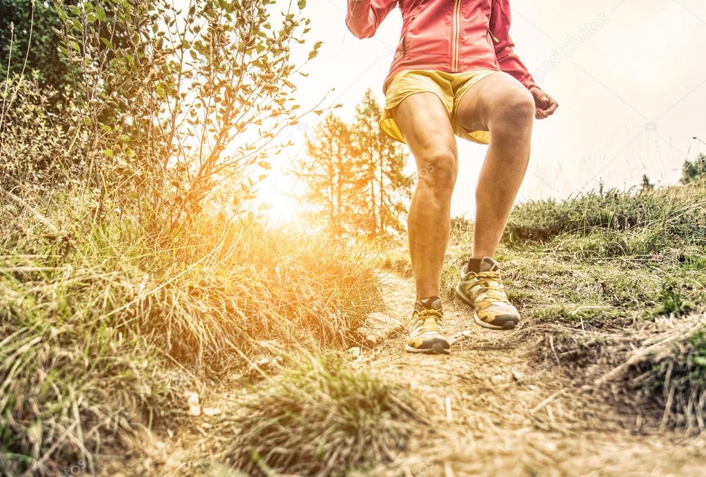 woman making workout