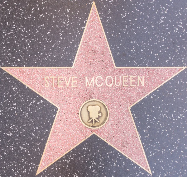 Стів Маккуїн зірка — стокове фото