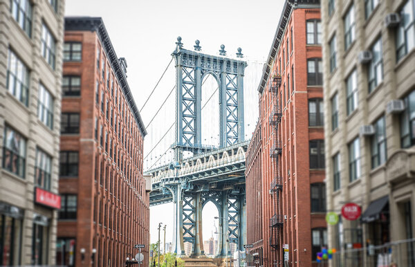 Manhattan bridge view