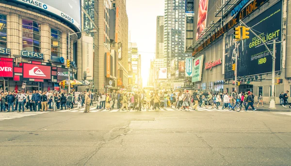 Nueva York, cruz cuadrada del tiempo — Foto de Stock