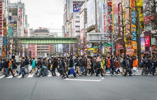 Dzielnicy Akihabara w Tokio — Zdjęcie stockowe