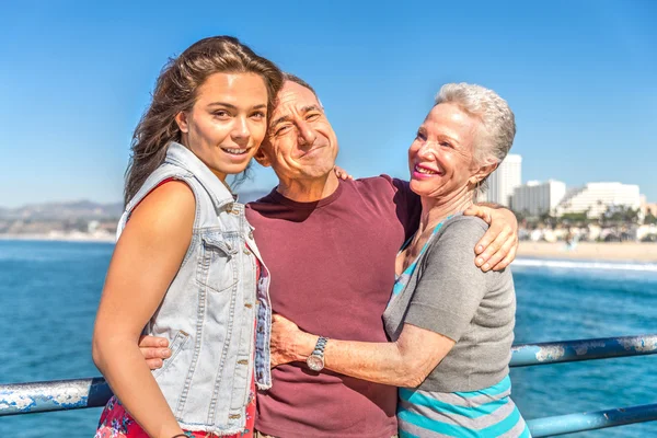 Portrait of happy family — Stock Photo, Image