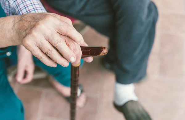 Senior couple close up — Stock Photo, Image