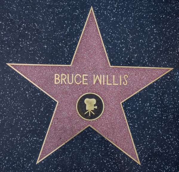 Hvězda Bruce Willis — Stock fotografie