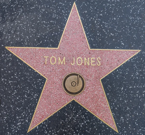 Tom Jones stjerne - Stock-foto