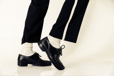 Dansçı ayakkabı yakın çekim