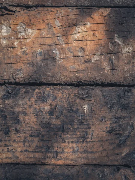 Куча Старых Восстановленных Деревянных Шпал Озеленения Дизайна — стоковое фото
