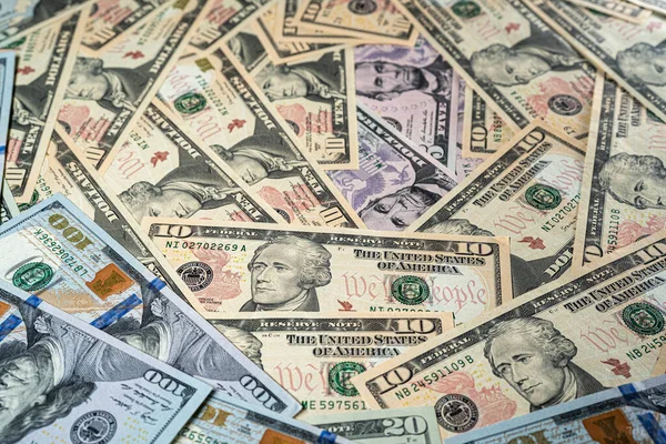 Background with money american hundred dollar bills. 00 dollars — Stock Photo, Image