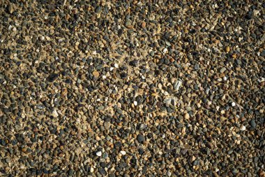 Taş duvarın arka plan dokusu. Plaj taşı