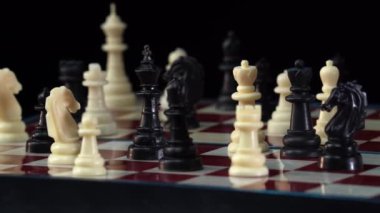 Satranç taşı stok görüntüleri 4K