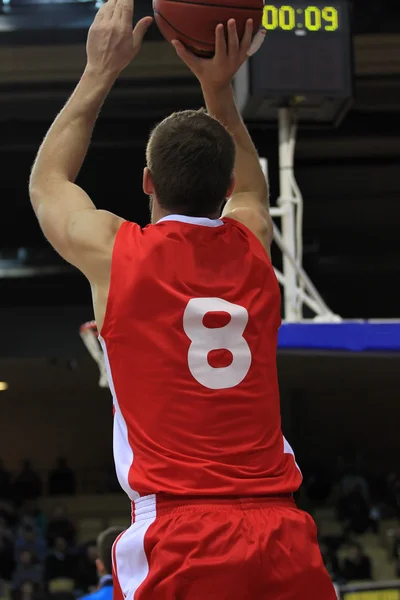 Jogo de basquete — Fotografia de Stock