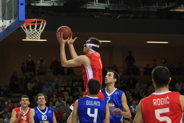 Jogo de basquete — Fotografia de Stock