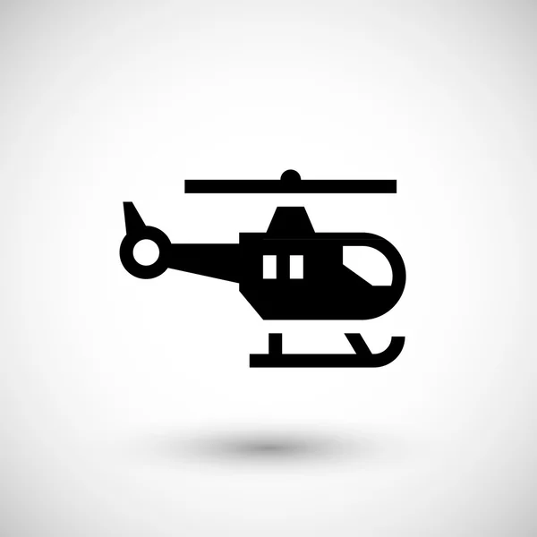 Icono del símbolo del helicóptero — Archivo Imágenes Vectoriales