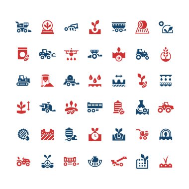 Set renk simgeleri tarım