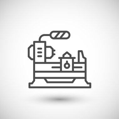 Torna Makinesi satırı simgesi