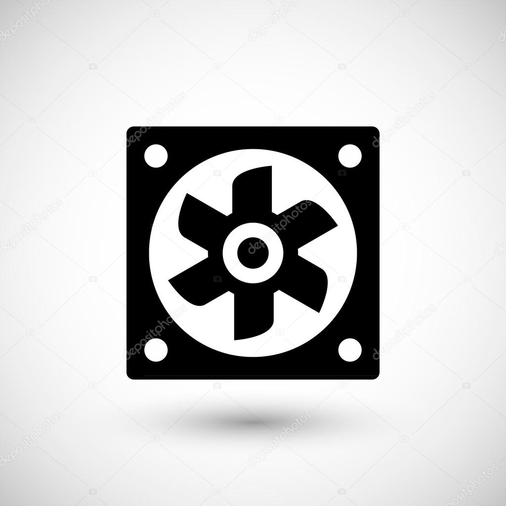 환기 팬 아이콘 — 스톡 벡터 © motorama 117220710