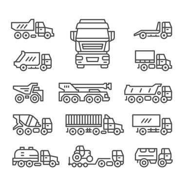 Kamyonların satır simgelerini ayarla