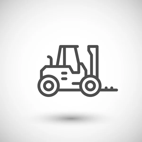 Truck loader ikon — Stock vektor