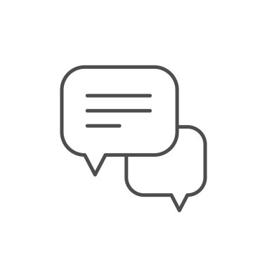 Konuşma baloncukları satır ana simgesi