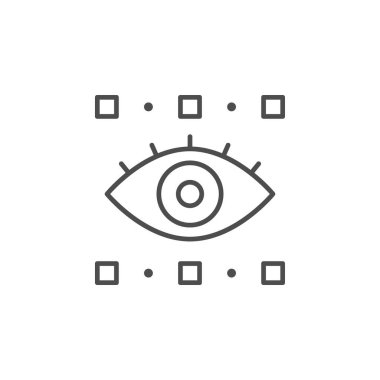 Göz tanımlama çizgisi ana simgesi