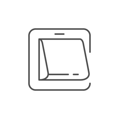 Elektrik şalteri ana hat simgesi