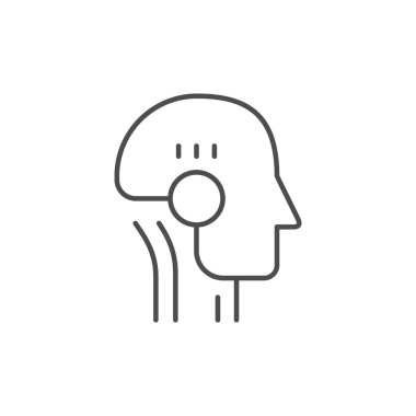 Cyborg ya da yapay zeka simgesi