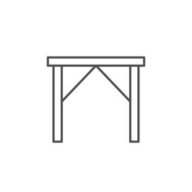 Katlama tablosu ana hatları simgesi