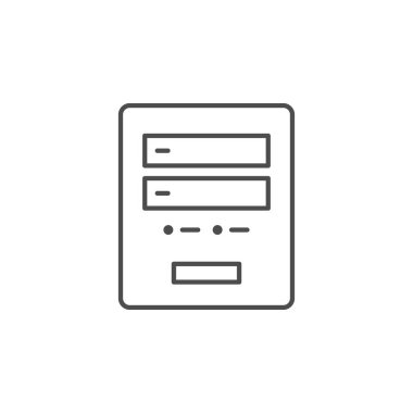 Çevrimiçi form çizgisi ana simgesi