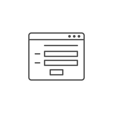 Çevrimiçi form çizgisi ana simgesi