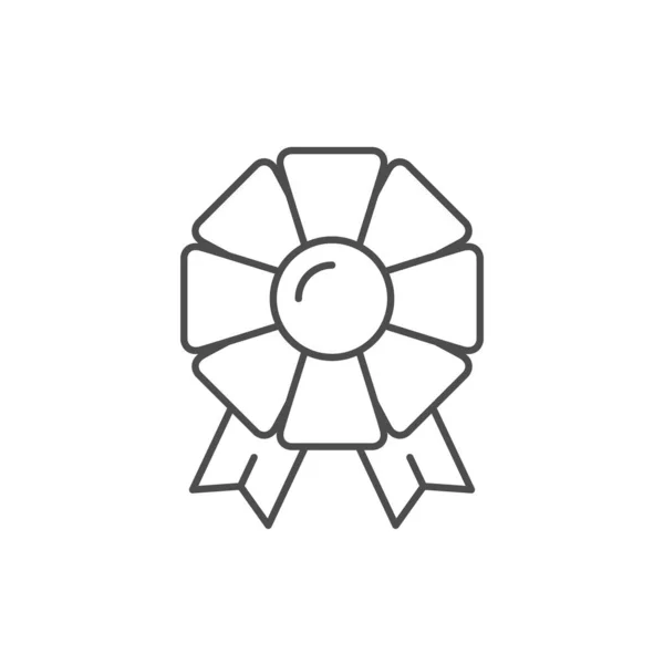 Bekroond pictogram — Stockvector