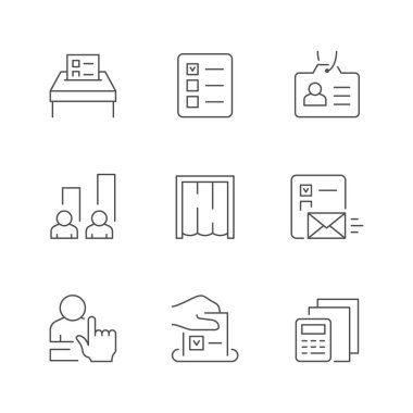 Oylamanın satır simgelerini ayarla