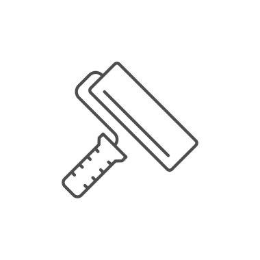 Paten çizgisi ana hatlarını boya simgesi