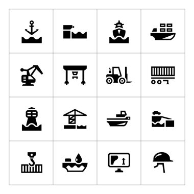Seaport set simgeleri