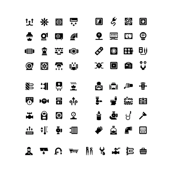 Ev sistem kutsal kişilerin resmi. Havalandırma, elektrik, Isıtma, kanalizasyon, sıhhi tesisat