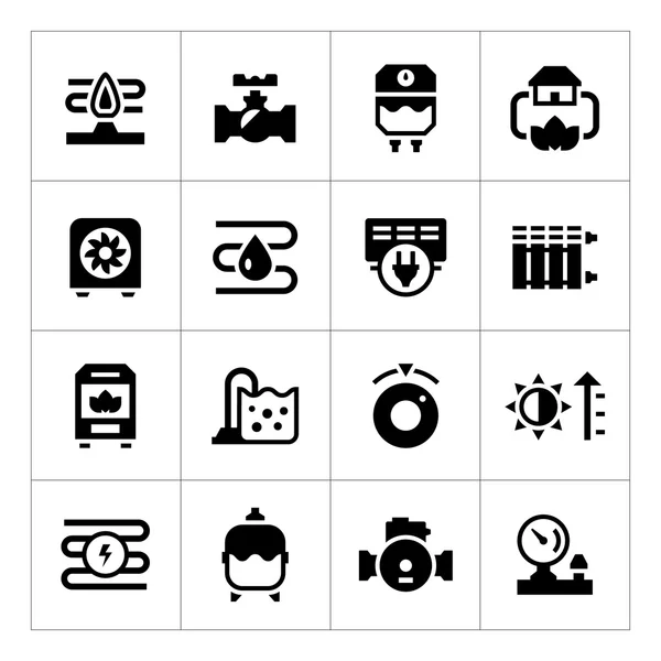 Isıtma set simgeleri