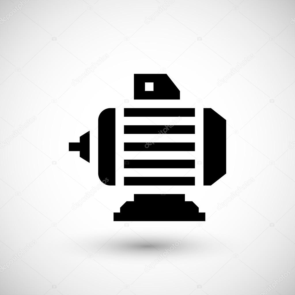 Electric motor icon Stock Vector Image by ©motorama #89398628