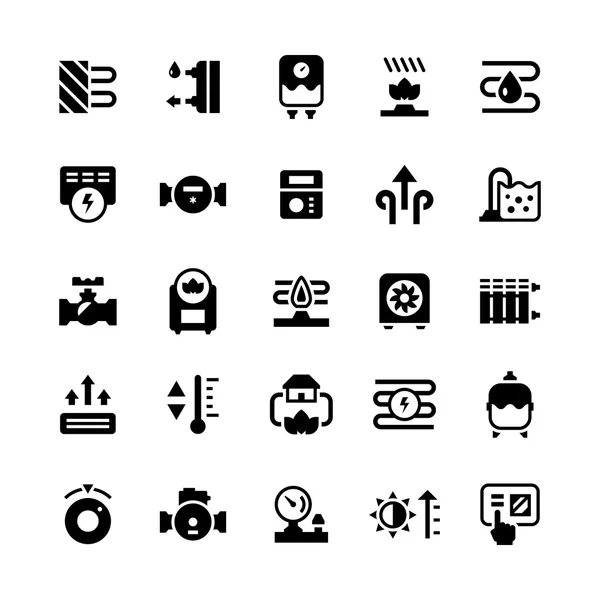 Isıtma set simgeleri