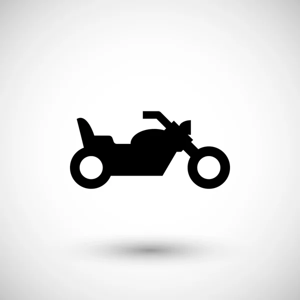 Ikona motocykl chopper — Stockový vektor