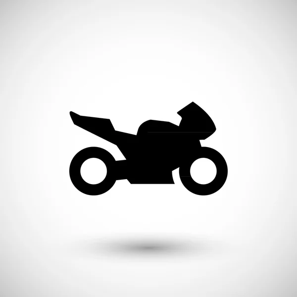 Icône moto sport — Image vectorielle