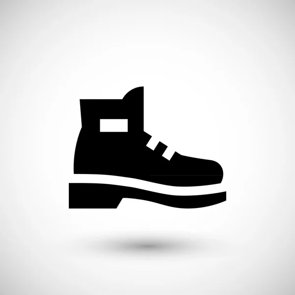 Значок промышленного ботинка — стоковый вектор