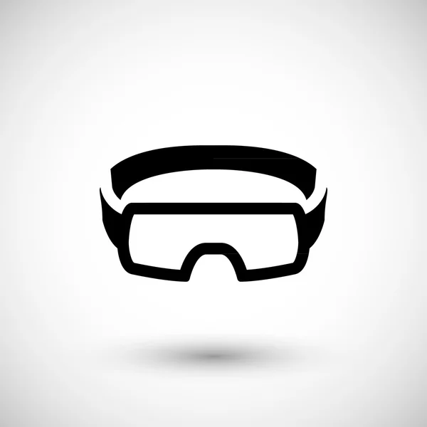 Значок захисних окулярів — стоковий вектор