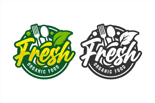 Taze gıda vektör tasarımı prim logosu