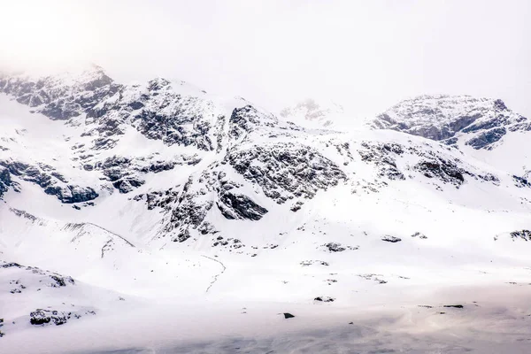Blick Auf Das Bernina Gebirge Der Schweiz — Stockfoto
