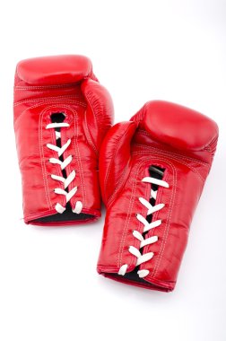 Boks eldiveni bir Full Frame dijital fotoğraf makinesi ile çekilen