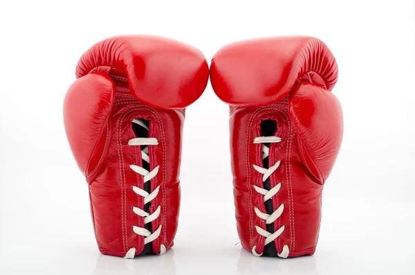 Boxing gloves on a white background close up — Stock Photo, Image